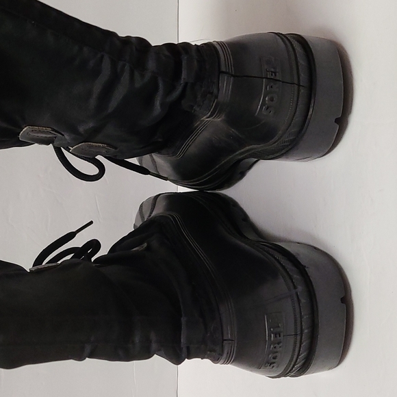 Sorel Blizzard Waterproof Winter Boots Black sz.8 - Picture 4 of 7